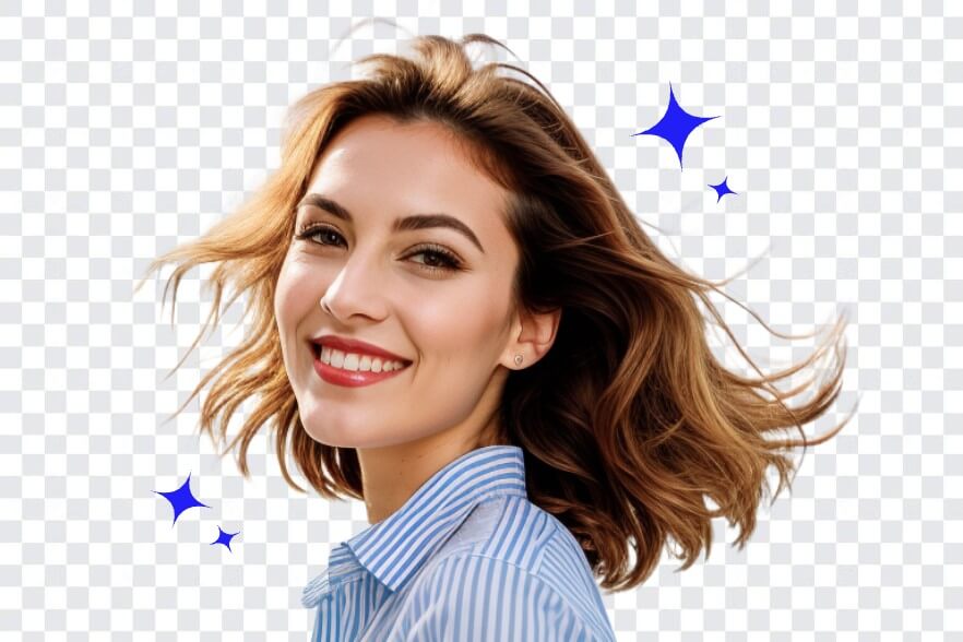 Remove image background in one click with Fotor AI background remover