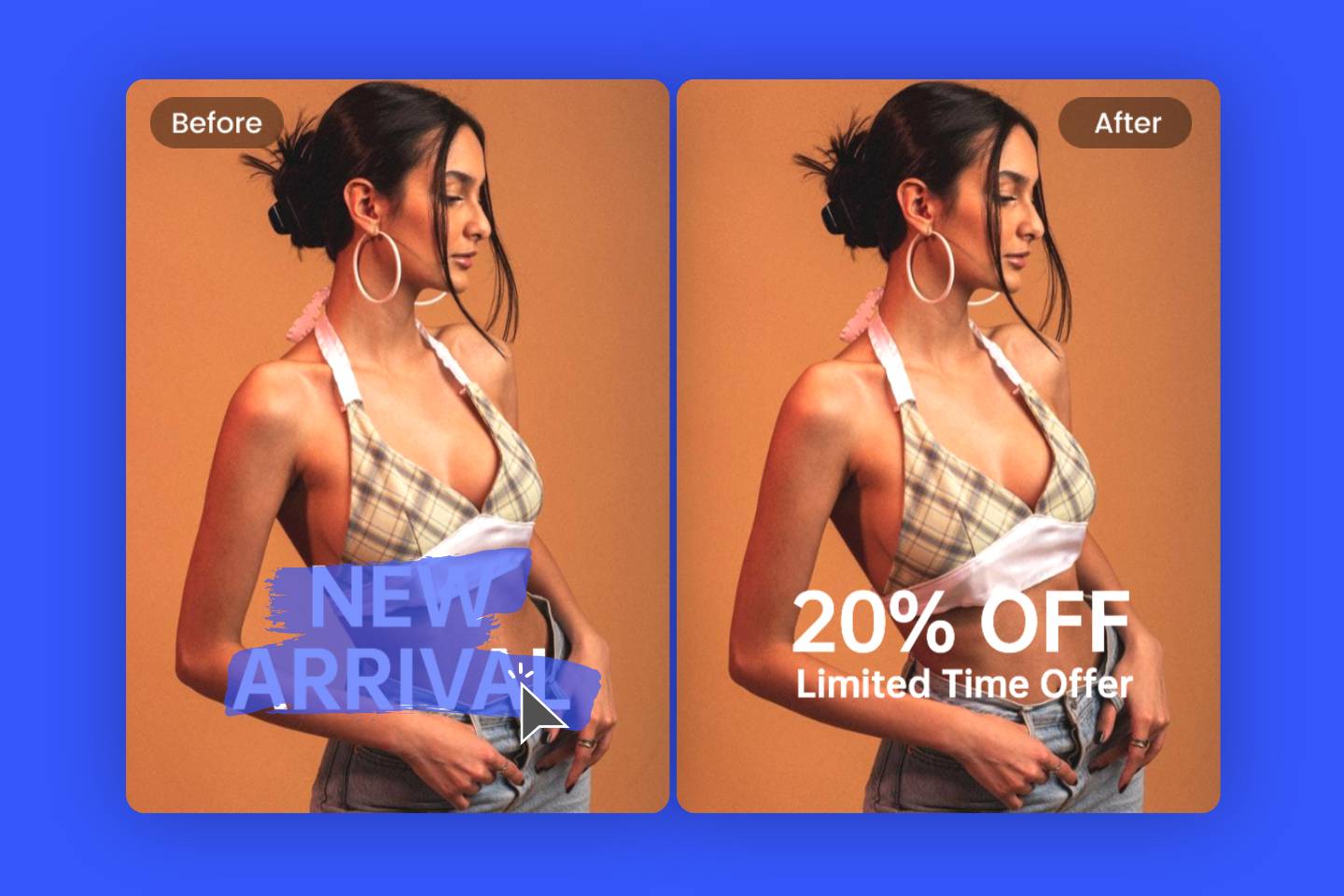 Modifier le texte d'une image en ligne gratuit en quelques secondes avec Fotor
