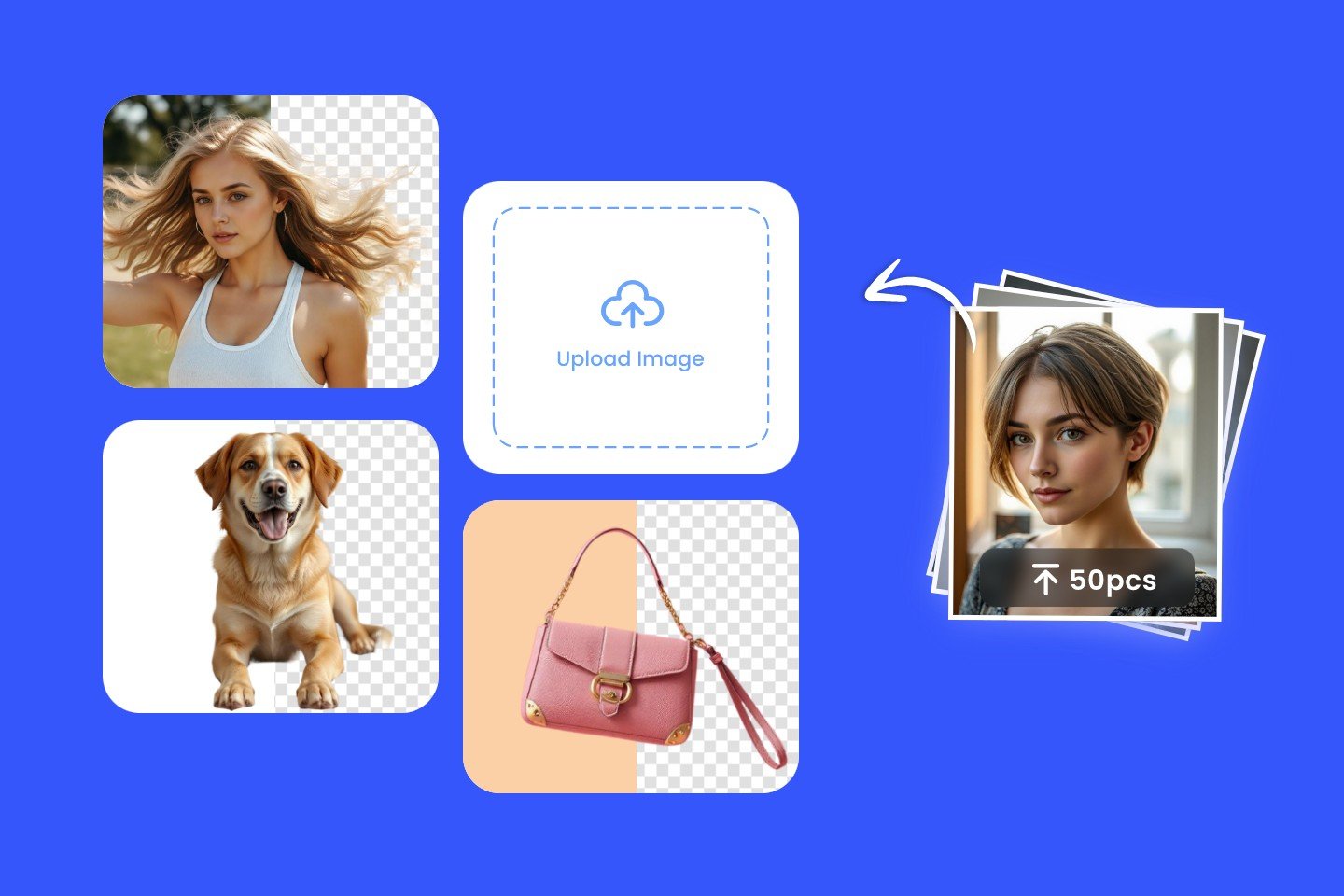 Fotor bulk image background remover online free