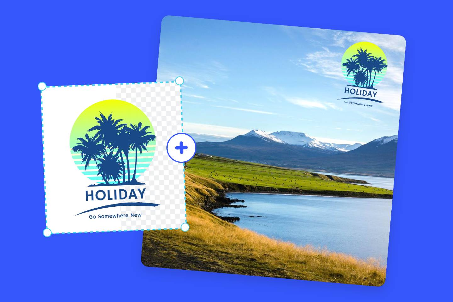 Überlagern sie bilder online in sekundenschnelle und kostenlos mit fotor