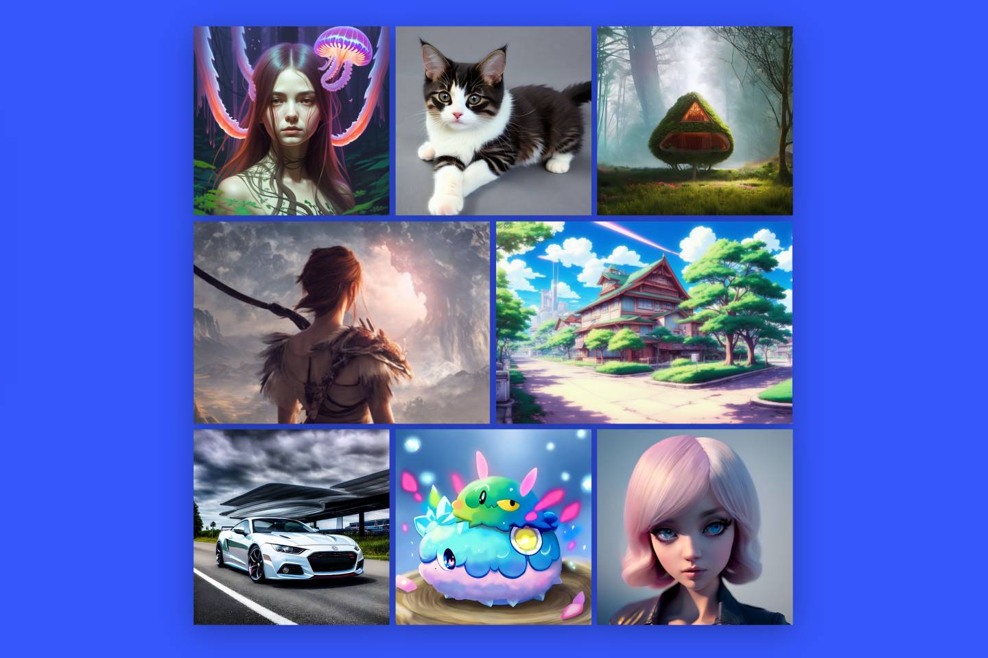 Various random images in all types from fotor random image generator