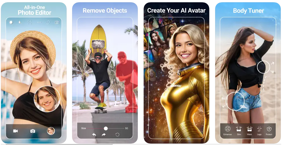features of youcam perfect app